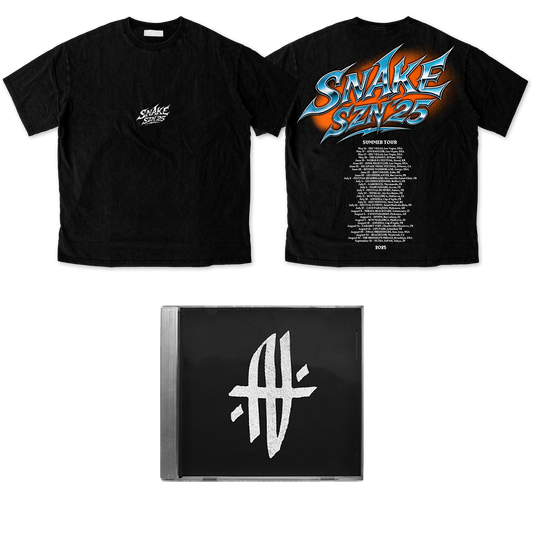 PACK CD + T-SHIRT SNAKE SZN 25