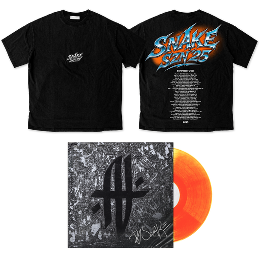 PACK VINYLE DÉDICACÉ + T-SHIRT SNAKE SZN 25